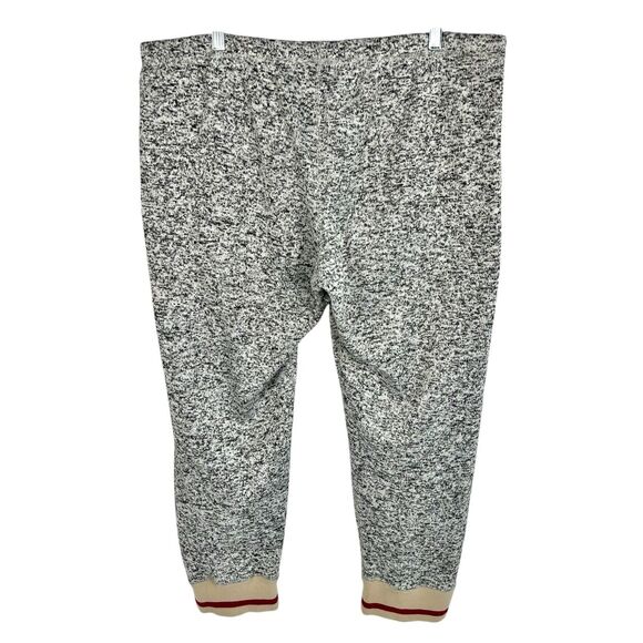 Roots Canada Women’s Gray Marled Fleece Crop Athletic Pull On Sweatpants XL - Picture 2 of 12